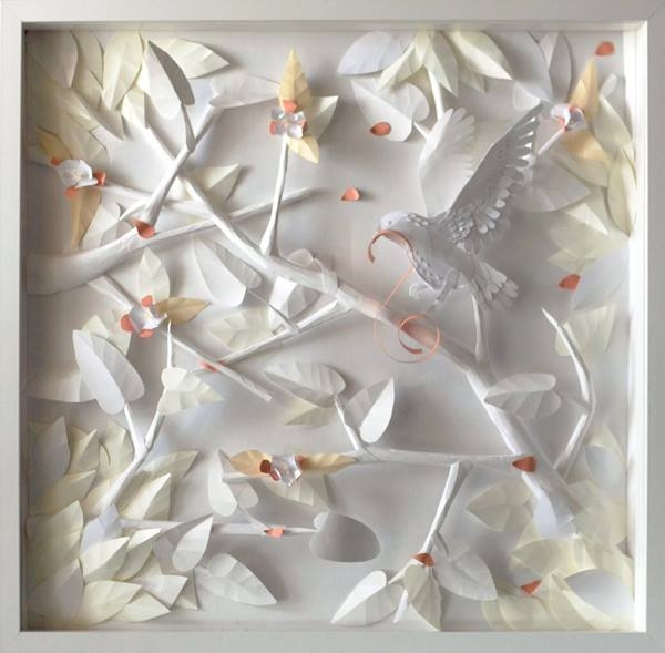 Kağıt illüstrasyonlar ile masalsı yolculuk 4