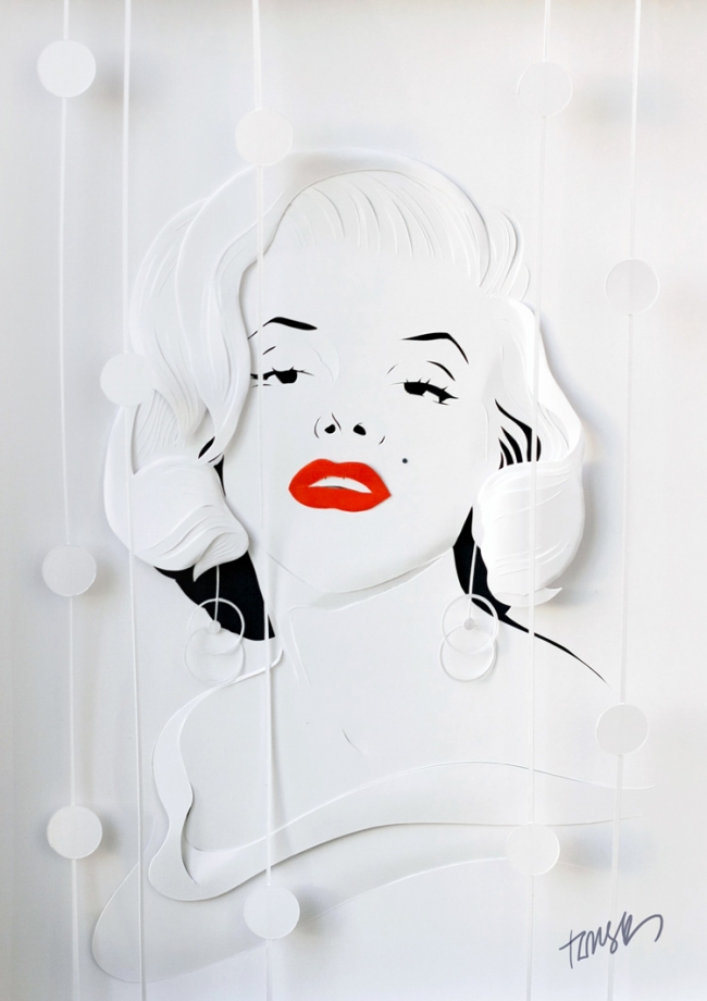 Kağıt illüstrasyonlar ile masalsı yolculuk 11