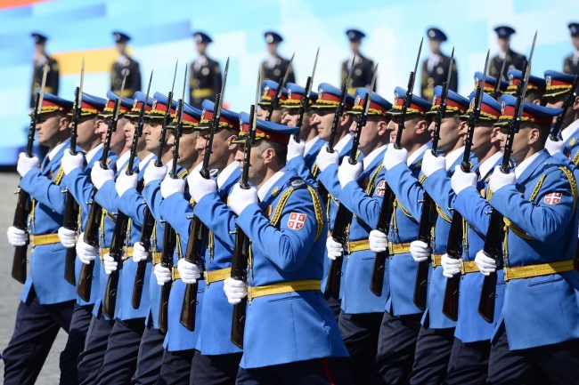 Kızıl Meydan'da gövde gösterisi 17