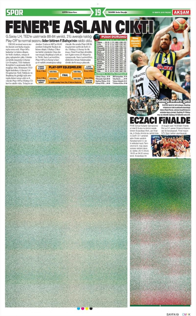 10 Mayıs Spor Manşetleri 55