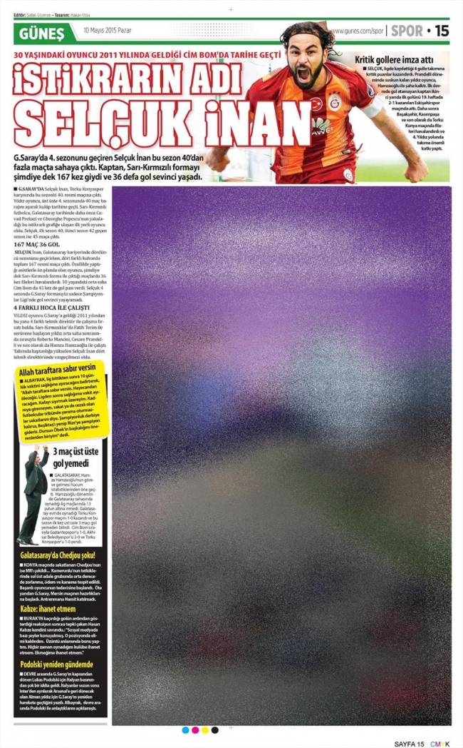 10 Mayıs Spor Manşetleri 47