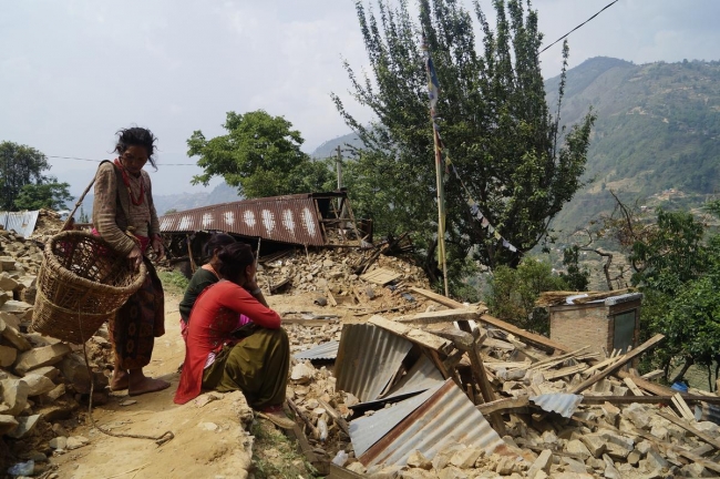 Nepal'de felaketin izleri sürüyor 6