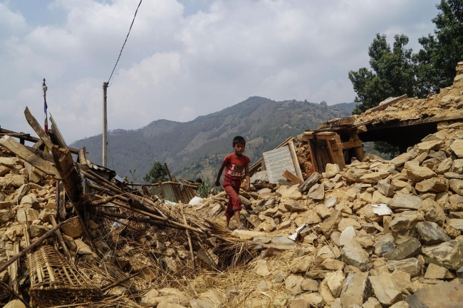 Nepal'de felaketin izleri sürüyor 8