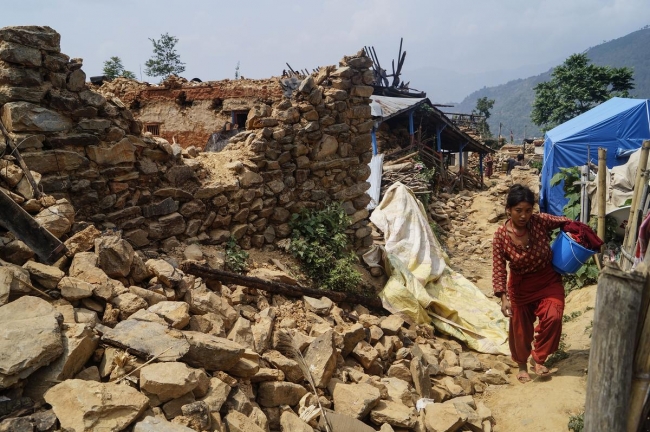 Nepal'de felaketin izleri sürüyor 9