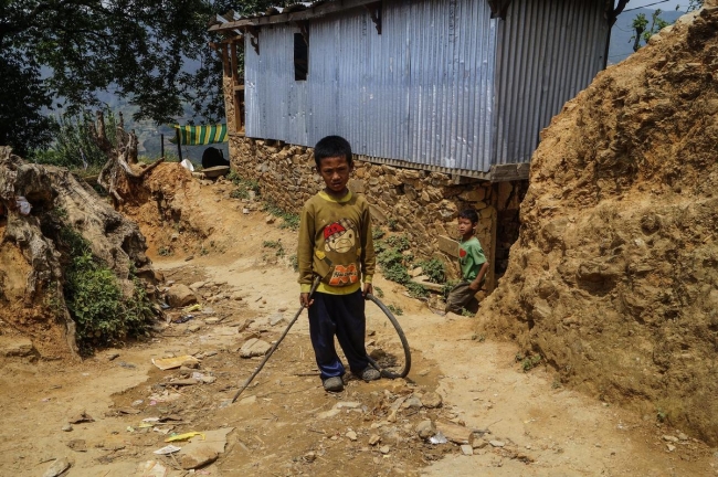 Nepal'de felaketin izleri sürüyor 12