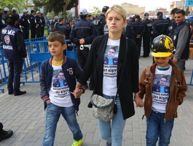 Birinci yılında Soma maden faciası 43