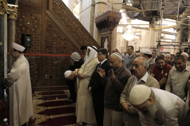 Mescid-i Aksa kalbimizde yaradır 5