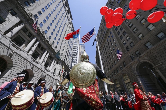 New York'ta mehteran rüzgarı... 1