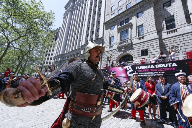 New York'ta mehteran rüzgarı... 2