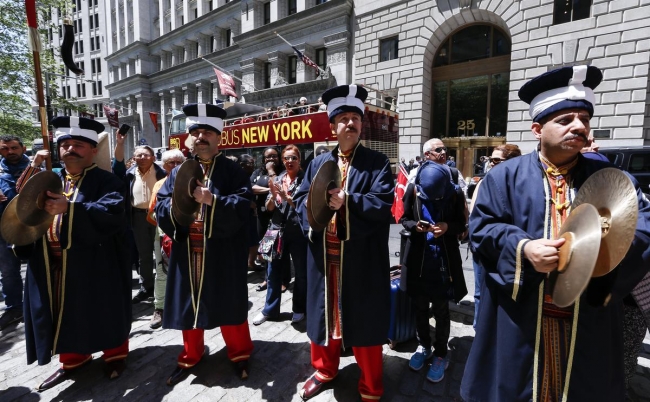 New York'ta mehteran rüzgarı... 5