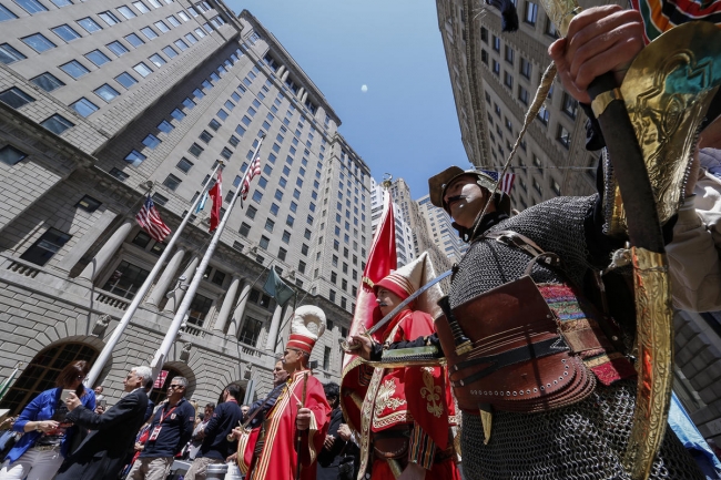 New York'ta mehteran rüzgarı... 6