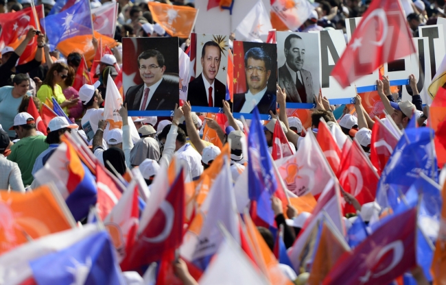 AK Parti'nin İstanbul mitinginden renkli kareler 1
