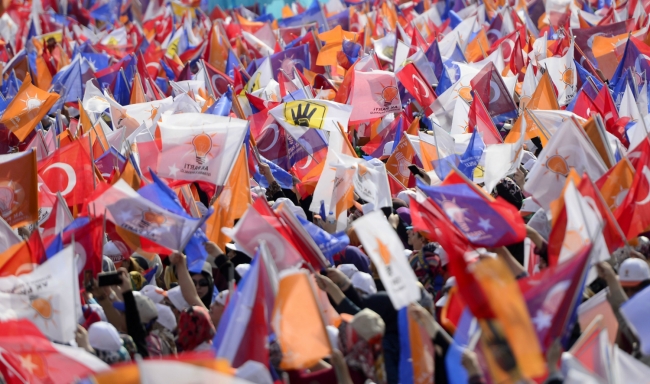 AK Parti'nin İstanbul mitinginden renkli kareler 6