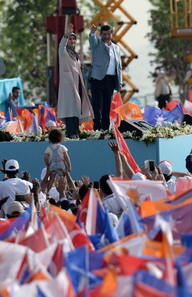 AK Parti'nin İstanbul mitinginden renkli kareler 22