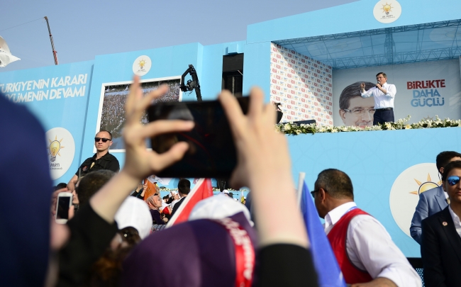 AK Parti'nin İstanbul mitinginden renkli kareler 24