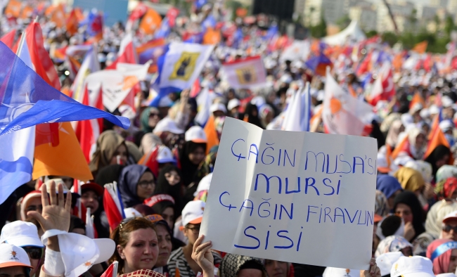 AK Parti'nin İstanbul mitinginden renkli kareler 25