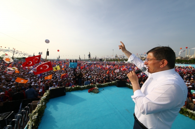 AK Parti'nin İstanbul mitinginden renkli kareler 21