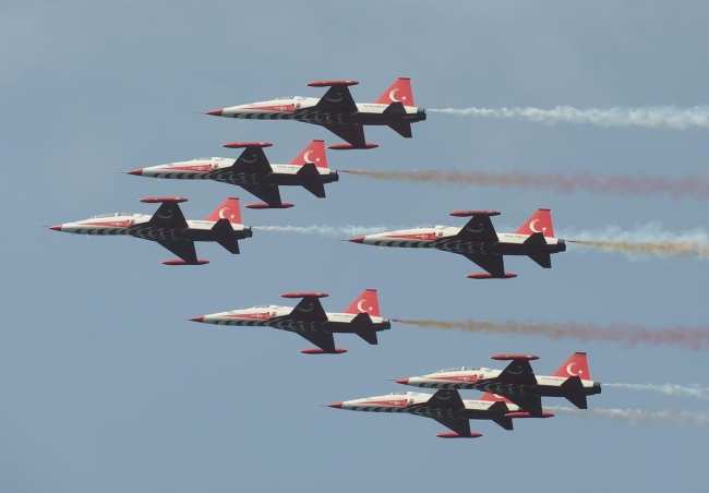 Gökyüzünde "Türk Yıldızlar" şovu... 4