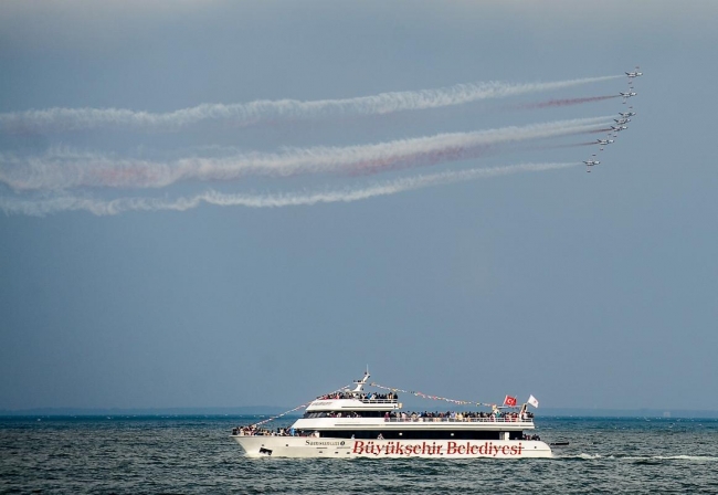Gökyüzünde "Türk Yıldızlar" şovu... 9