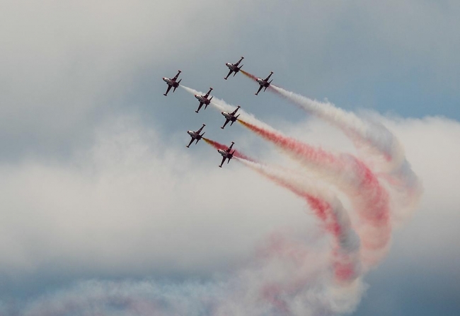 Gökyüzünde "Türk Yıldızlar" şovu... 10