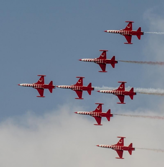 Gökyüzünde "Türk Yıldızlar" şovu... 11