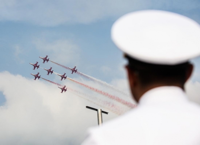 Gökyüzünde "Türk Yıldızlar" şovu... 13