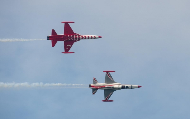 Gökyüzünde "Türk Yıldızlar" şovu... 18
