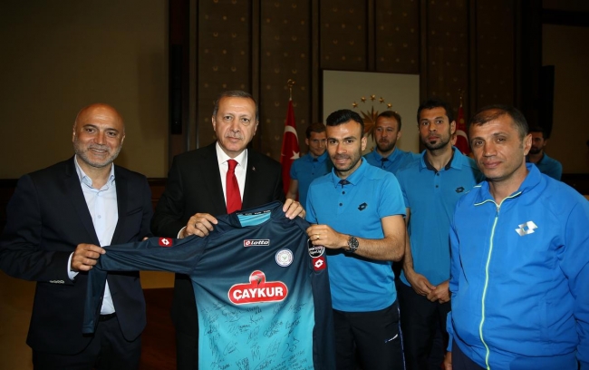 Erdoğan Çaykur Rizespor'u kabul etti 5