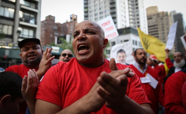 NewYork'ta Mursi'ye destek protestosu 15