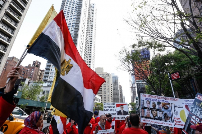 NewYork'ta Mursi'ye destek protestosu 19