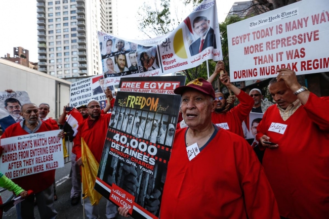 NewYork'ta Mursi'ye destek protestosu 20