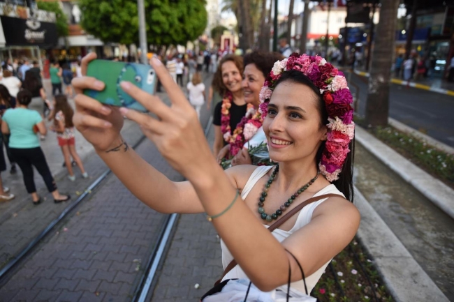 Antalya çiçek açtı 11