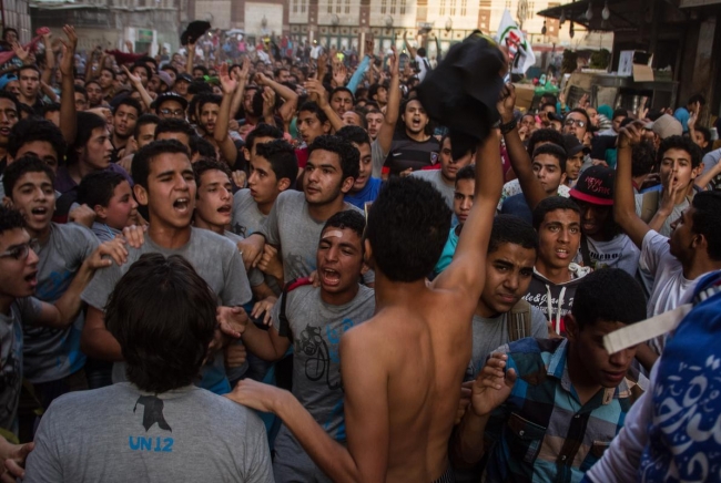 Mısır'da Sisi'ye protesto 1