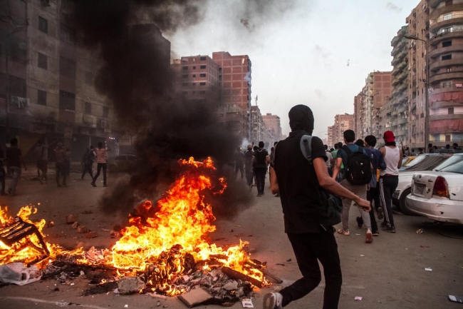 Mısır'da Sisi'ye protesto 3