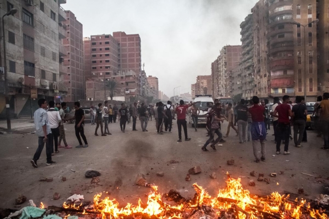 Mısır'da Sisi'ye protesto 9
