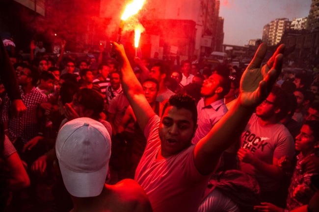 Mısır'da Sisi'ye protesto 12