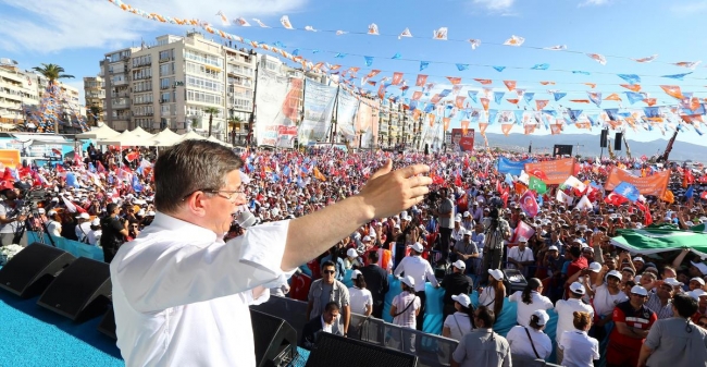 AK Parti'nin İzmir mitinginden renkli kareler 6