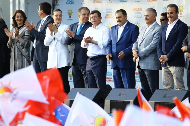 AK Parti'nin İzmir mitinginden renkli kareler 8