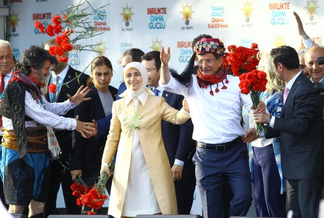 AK Parti'nin İzmir mitinginden renkli kareler 11