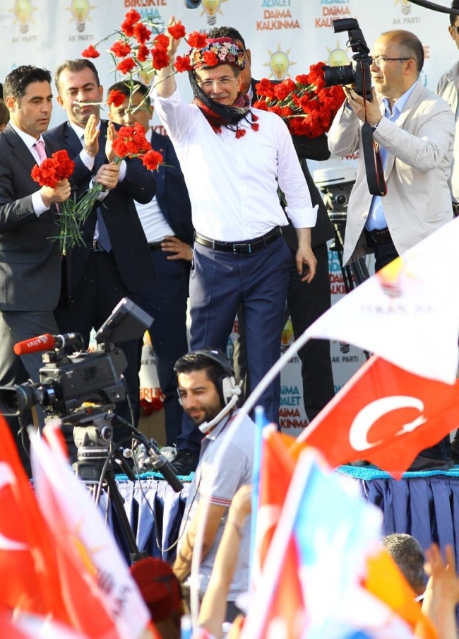 AK Parti'nin İzmir mitinginden renkli kareler 15