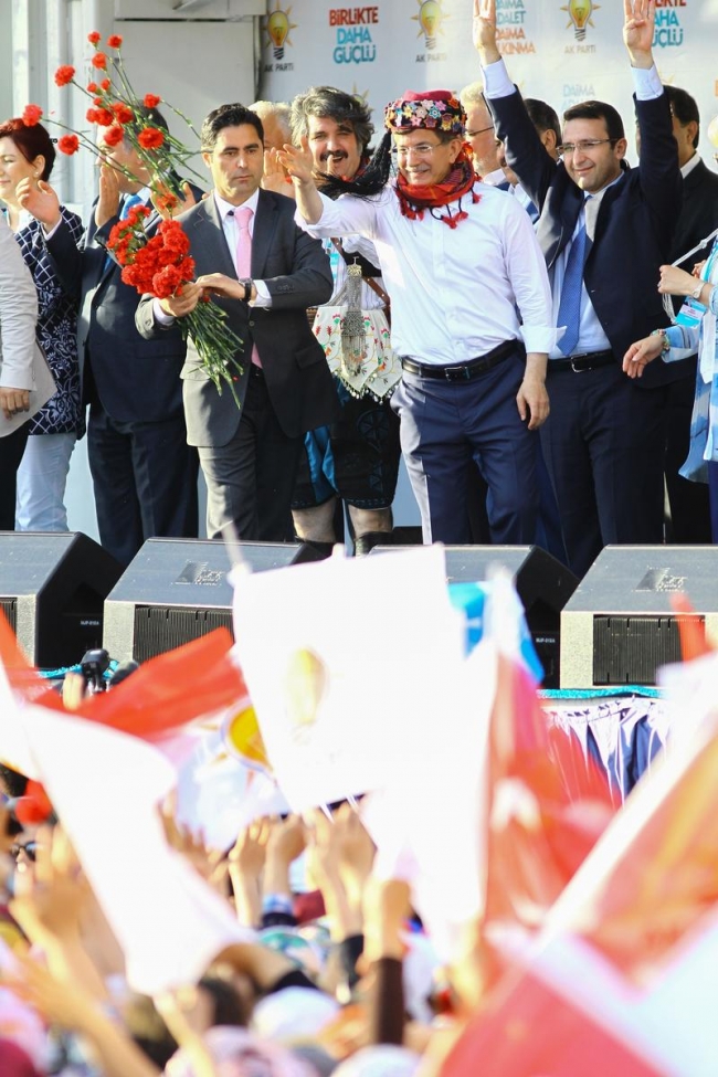 AK Parti'nin İzmir mitinginden renkli kareler 16