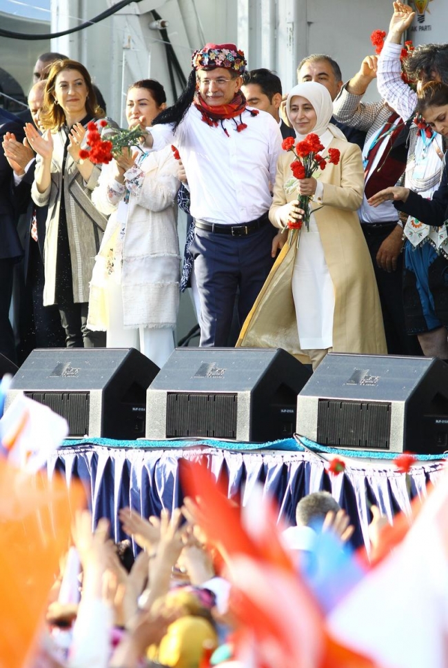AK Parti'nin İzmir mitinginden renkli kareler 17