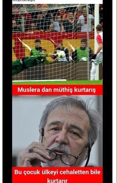 Onlar atar, Muslera kurtarır! 2