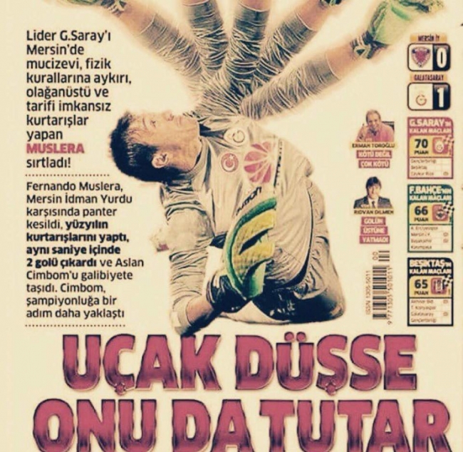 Onlar atar, Muslera kurtarır! 7