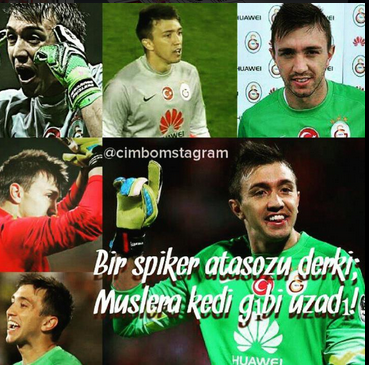 Onlar atar, Muslera kurtarır! 6