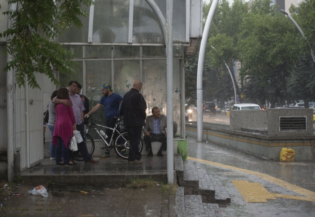 Başkent'te dolu baskını 4