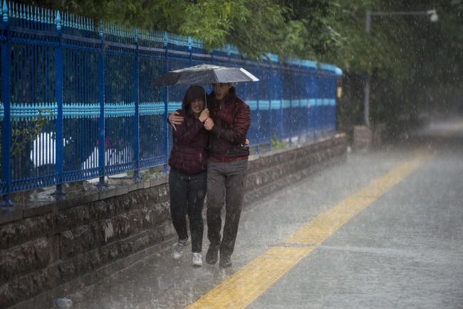 Başkent'te dolu baskını 5