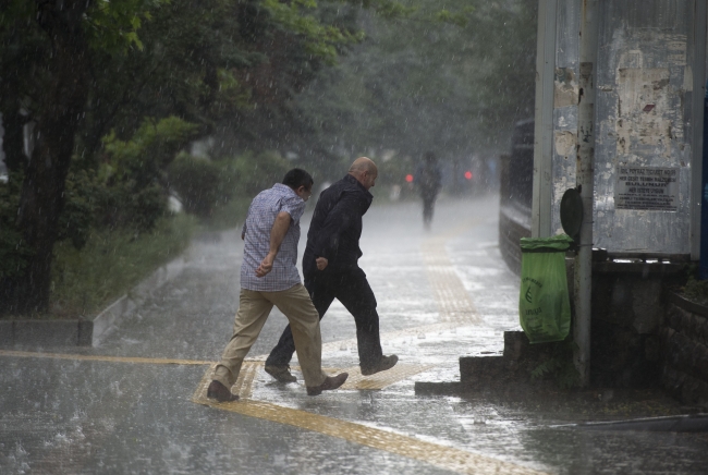 Başkent'te dolu baskını 6