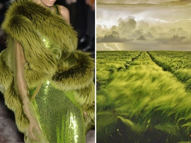 Moda doğadan ilham aldı 11