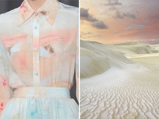 Moda doğadan ilham aldı 13